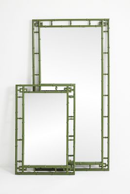 Faye Handcrafted Bamboo Mirror