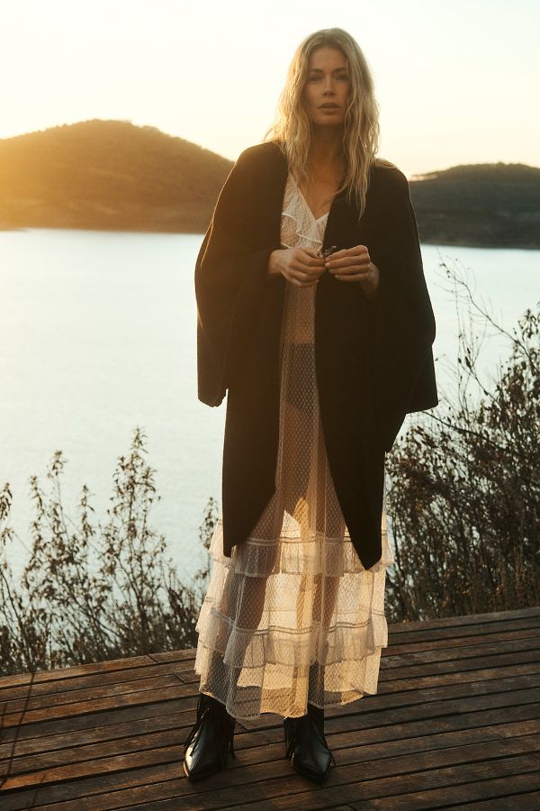 Slide View: 1: The Mariel Longline Cardigan Sweater