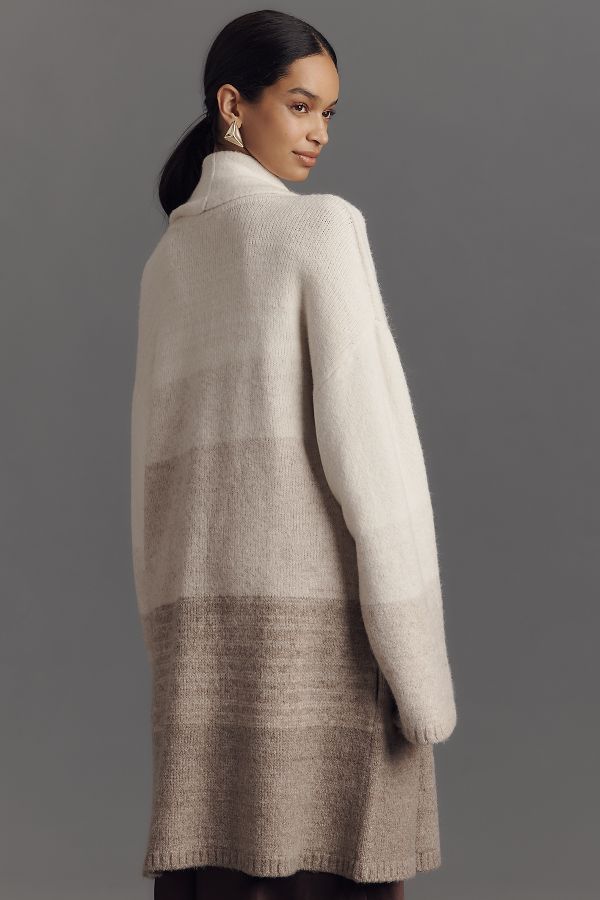 Slide View: 2: The Mariel Longline Cardigan Sweater