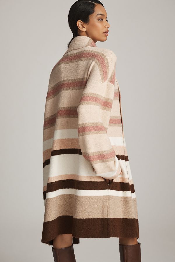 Slide View: 2: The Mariel Longline Cardigan Sweater