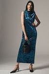 Thumbnail View 3: Significant Other Kaja Stretch Velvet Maxi Dress