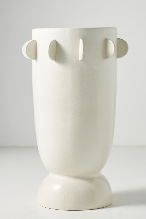 Slide View: 4: Half Moon Ceramic Vase