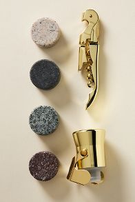 Slide View: 2: Viski x Anthropologie Glacier Whiskey Stones, Set of 4