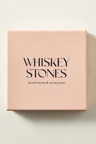 Slide View: 3: Viski x Anthropologie Glacier Whiskey Stones, Set of 4