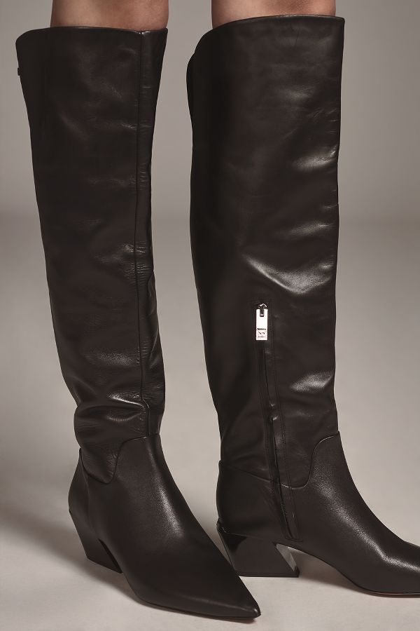 Slide View: 2: Sarto Gwyn Knee-High Boots