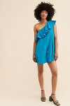 Thumbnail View 4: Sunday in Brooklyn One-Shoulder Ruffled Romper