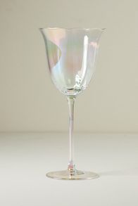 Slide View: 1: Fleur Wine Glasses, Set of 4