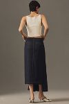 Thumbnail View 2: Maeve Edie Asymmetrical Stitched Midi Skirt