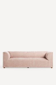 Slide View: 1: Corduroy Celine Modular Armed Sofa