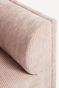 Slide View: 4: Corduroy Celine Modular Armed Sofa