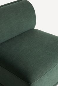 Slide View: 6: Celine Performance Weave Modular Armless Chair