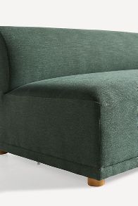 Slide View: 5: Celine Performance Weave Modular Armless Sofa