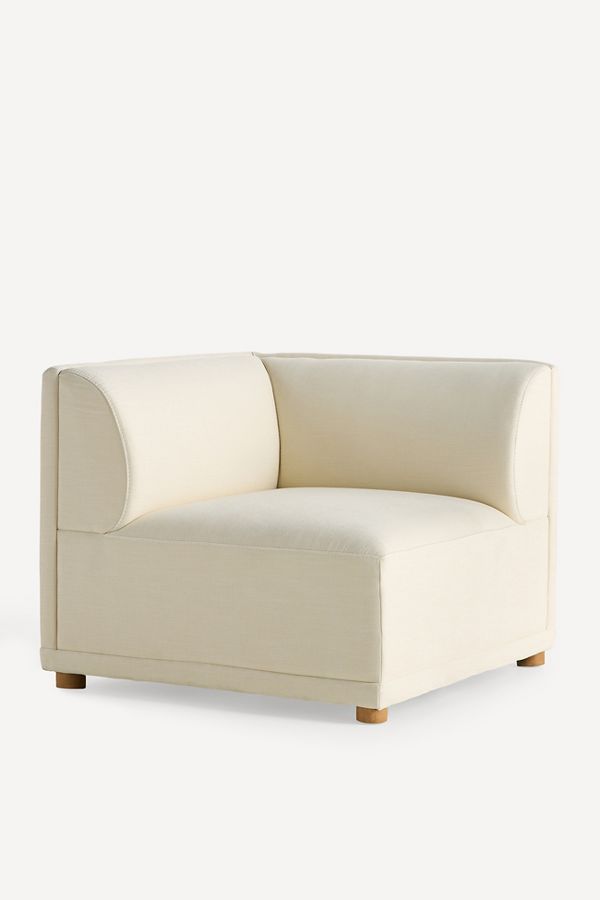 Slide View: 2: Celine Performance Weave Modular Corner Chair