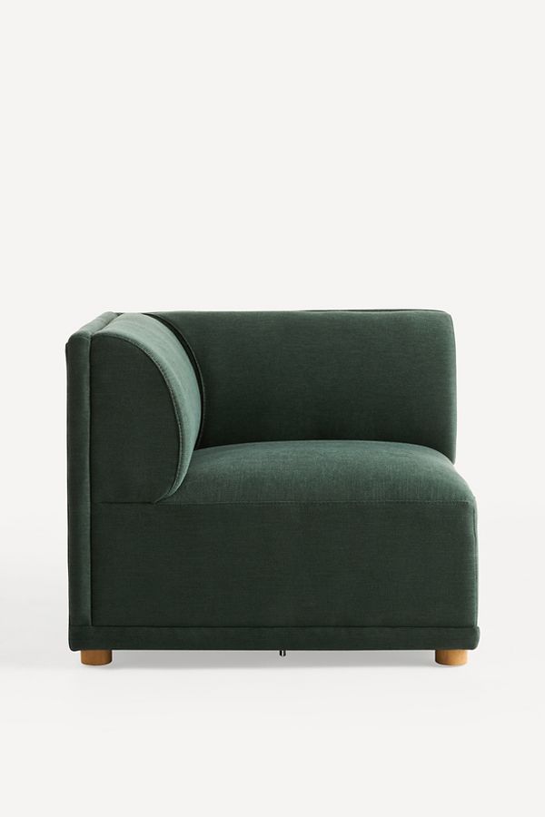 Slide View: 2: Celine Performance Weave Modular Corner Chair