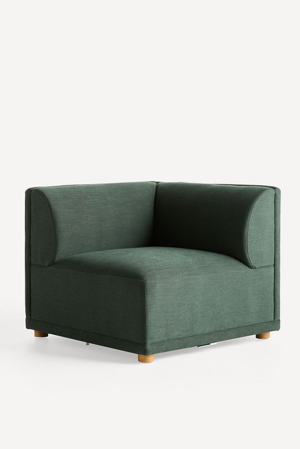 Slide View: 3: Celine Performance Weave Modular Corner Chair