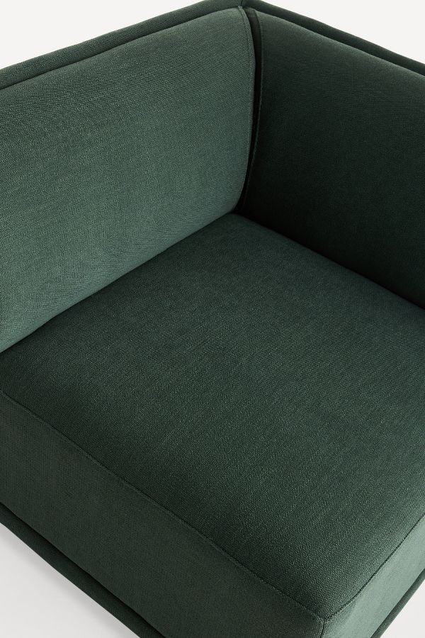 Slide View: 6: Celine Performance Weave Modular Corner Chair