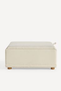 Slide View: 1: Celine Performance Weave Modular Large Ottoman