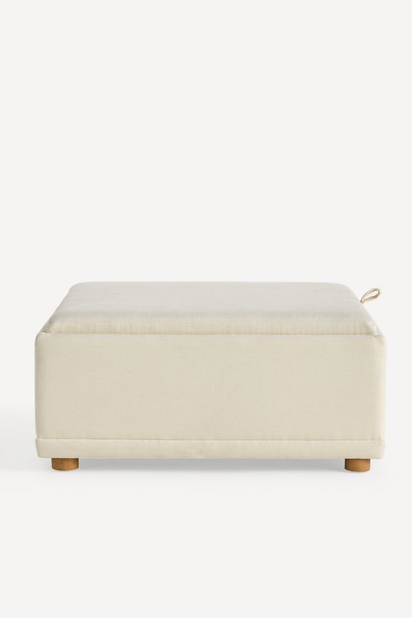 Slide View: 1: Celine Performance Weave Modular Large Ottoman