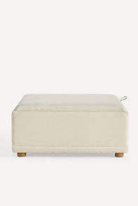 Slide View: 2: Celine Performance Weave Modular Large Ottoman