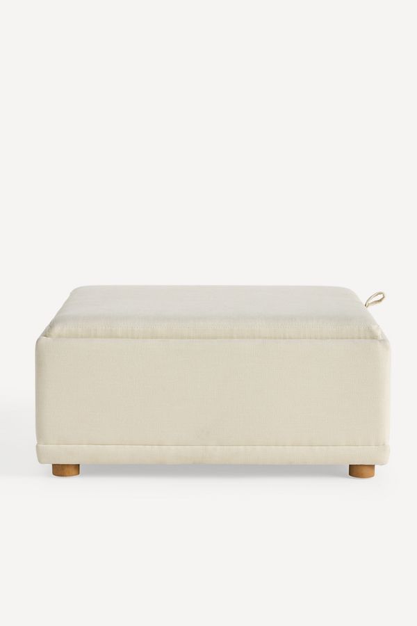 Slide View: 2: Celine Performance Weave Modular Large Ottoman