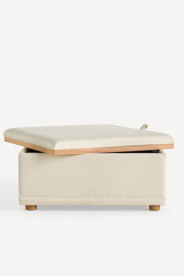 Slide View: 4: Celine Performance Weave Modular Large Ottoman