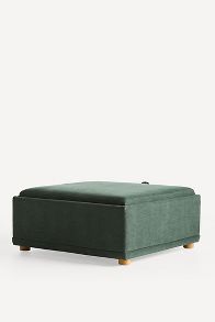 Slide View: 4: Celine Performance Weave Modular Large Ottoman