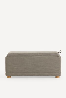 Celine Performance Weave Modular Small Ottoman