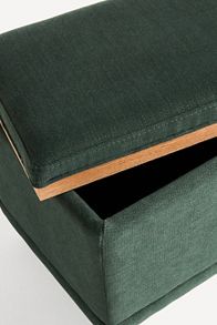 Slide View: 7: Celine Performance Weave Modular Small Ottoman