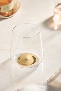 Slide View: 1: Morgan Metallic Stemless Wine Glasses, Set of 4