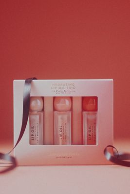 Anthropologie Hydrating Lip Oil Set