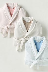 Slide View: 2: Maeve by Anthropologie Scalloped Cotton Bath Robe