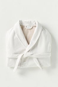 Slide View: 1: Maeve by Anthropologie Scalloped Cotton Bath Robe