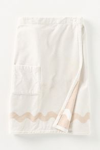 Slide View: 1: Maeve by Anthropologie Scalloped Sauna Towel