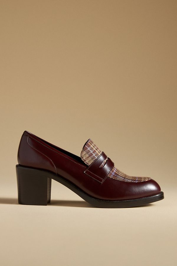 Slide View: 1: Jeffrey Campbell Heeled Loafers