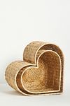 Thumbnail View 1: Heart Woven Rattan Baskets, Set of 2