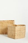 Thumbnail View 2: Heart Woven Rattan Baskets, Set of 2