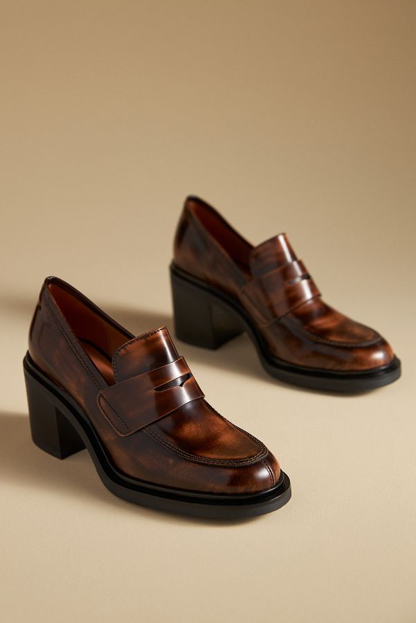 Slide View: 2: Maeve Heeled Loafers