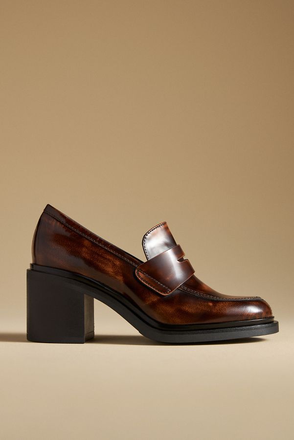 Slide View: 1: Maeve Heeled Loafers