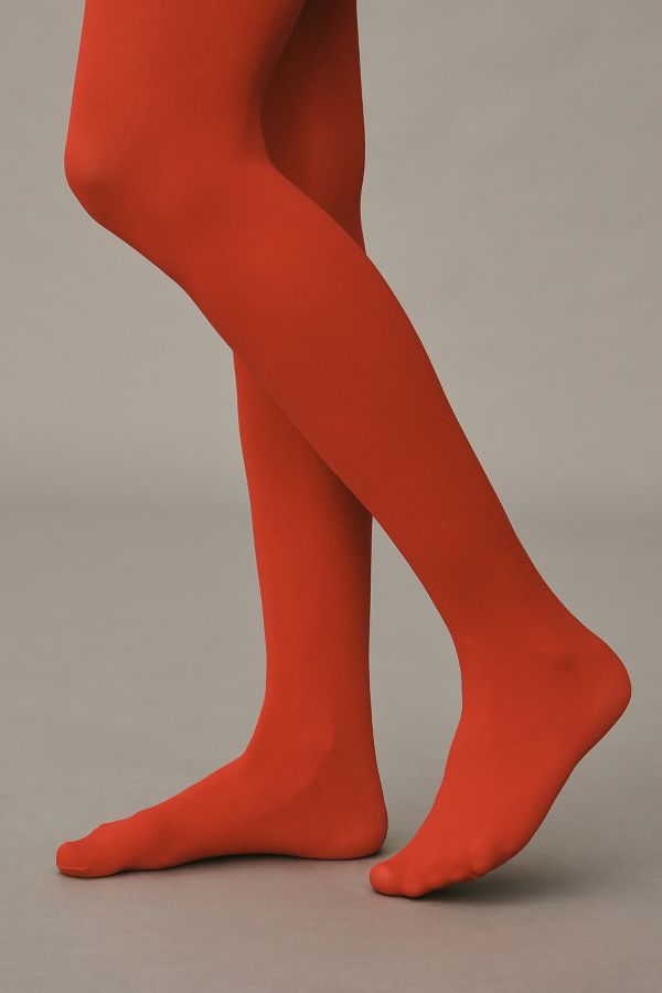 Slide View: 3: By Anthropologie Opaque Tights