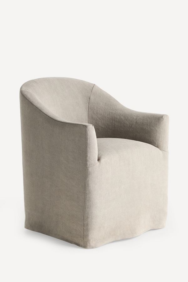 Slide View: 3: Camille Dining Armchair