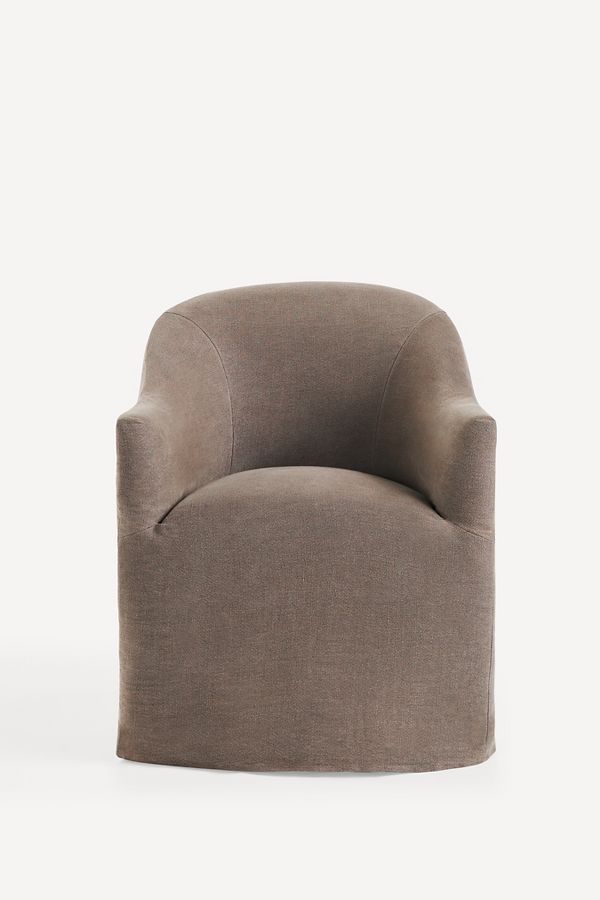 Slide View: 1: Camille Dining Armchair