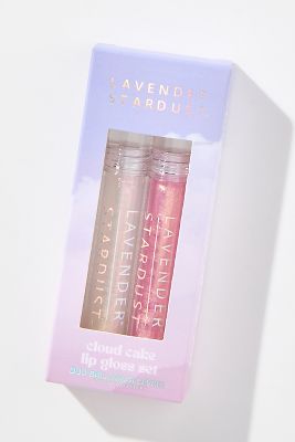 Lavender Stardust Cloud Cake Lip Gloss Set