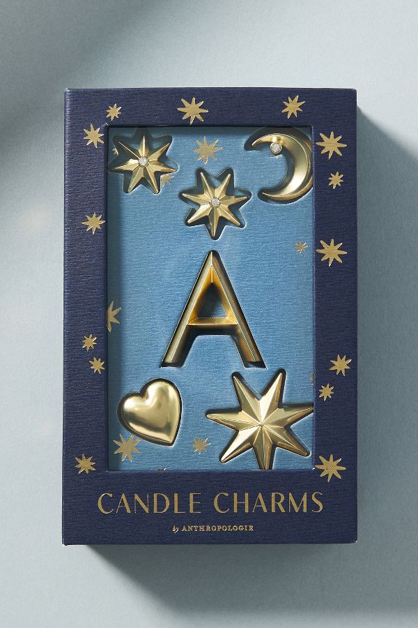 Slide View: 1: Monogram Candle Charms 