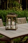 Thumbnail View 2: Brass Windowpane Lantern