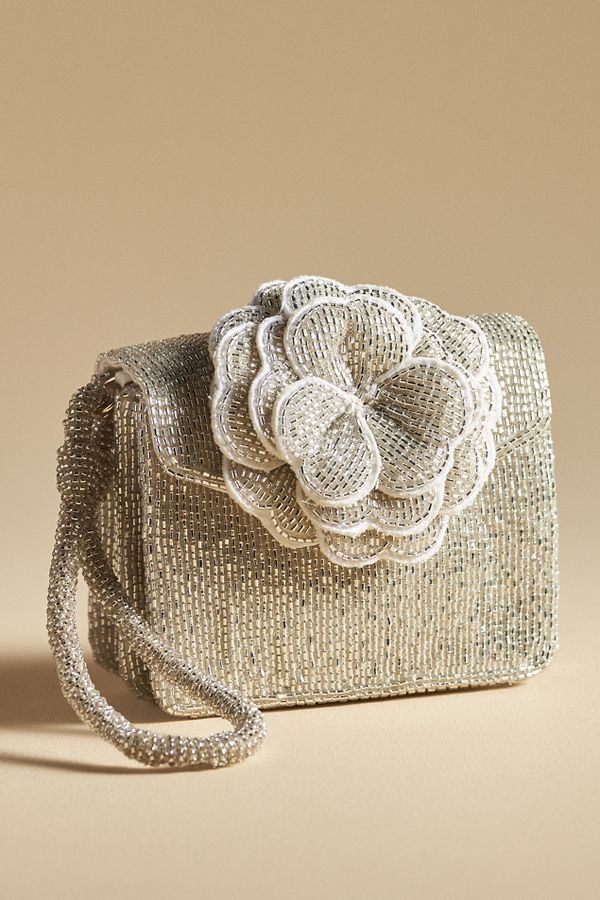 Vista diapositiva: 1: Pochette con Perline di Anthropologie