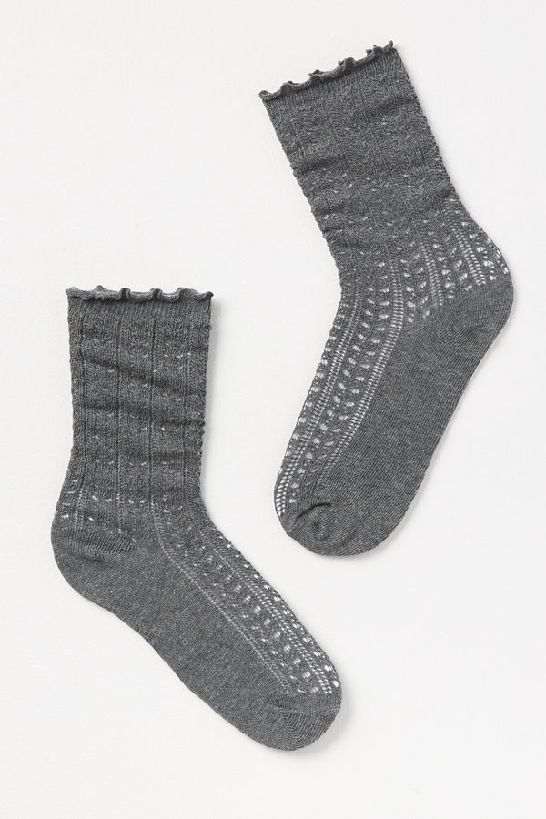 Slide View: 1: Casa Clara Pointelle Socks