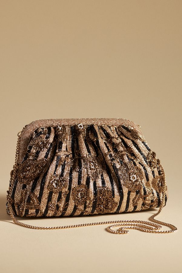 Slide View: 2: The Frankie Clutch: Beaded Edition