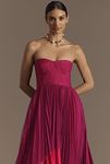 Thumbnail View 3: Hutch Calloway Strapless Bustier Tulle Maxi Dress