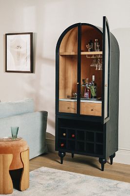 Fern 72" Slim Bar Cabinet