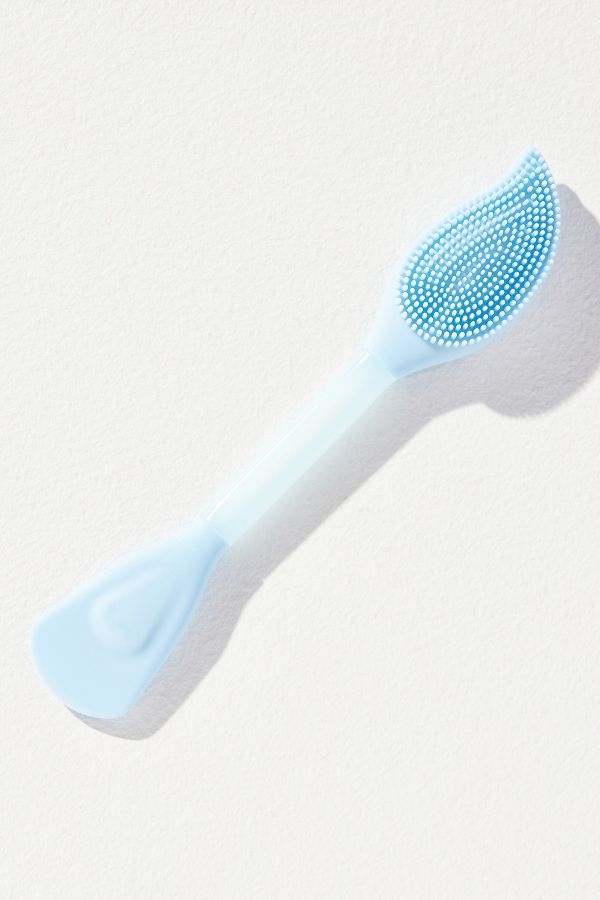 Slide View: 1: I Dew Care 2-in-1 Silicone Mask Brush